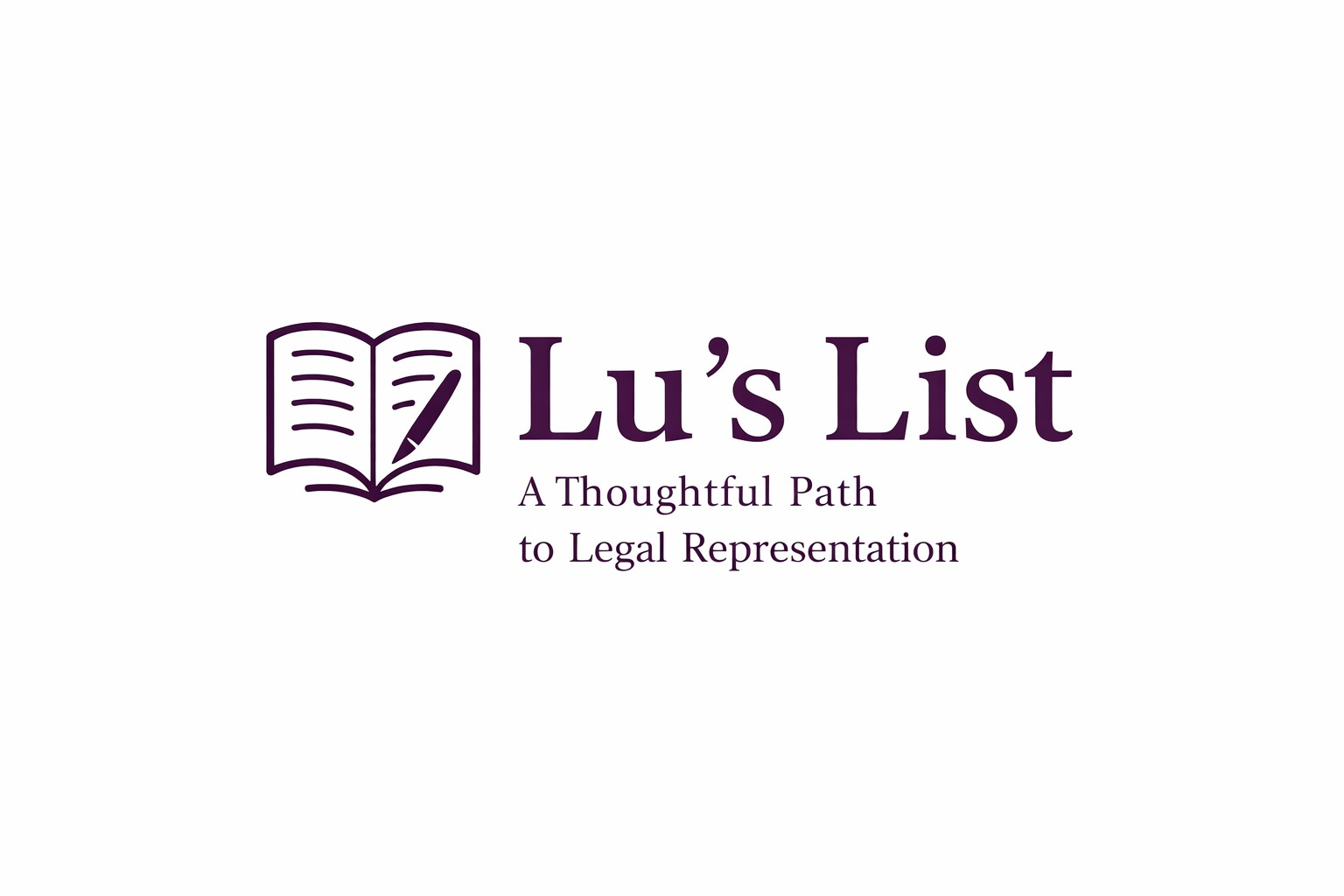 Lu's Law List Logo
